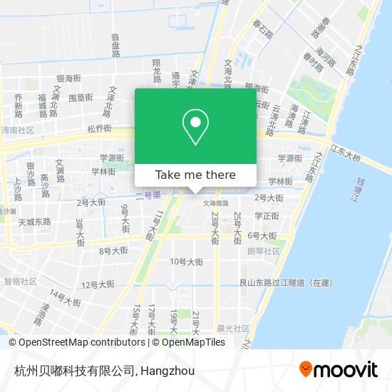 杭州贝嘟科技有限公司 map