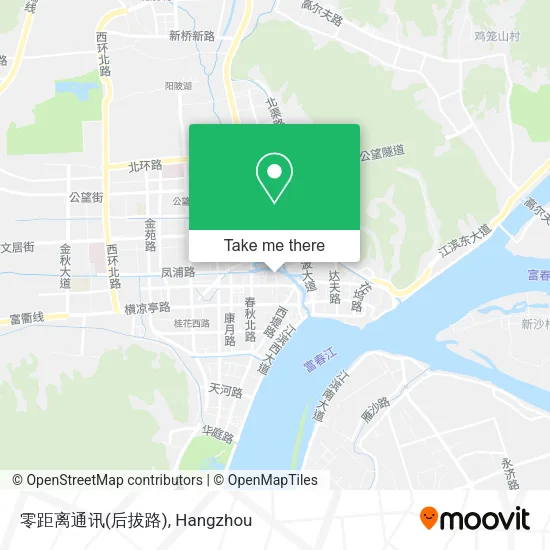 零距离通讯(后拔路) map