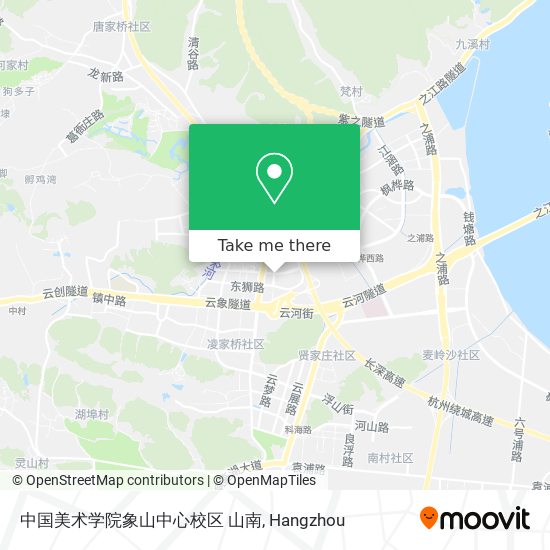 中国美术学院象山中心校区 山南 map