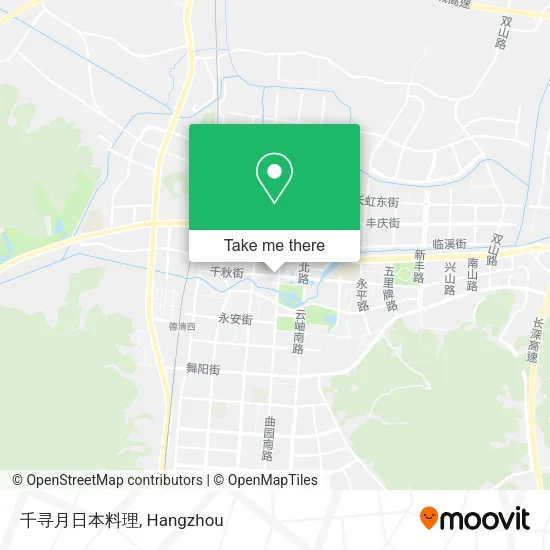 千寻月日本料理 map