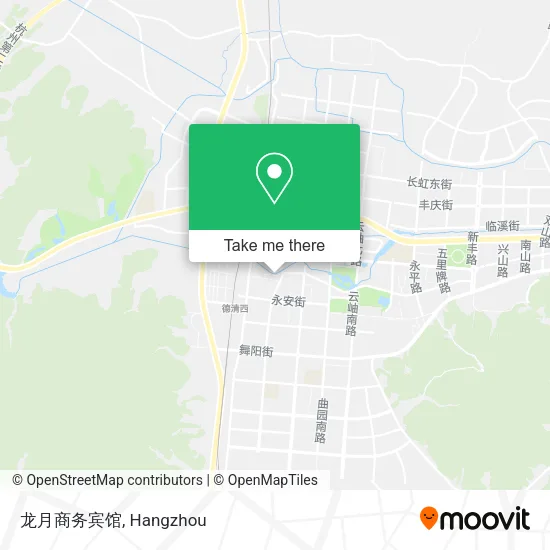 龙月商务宾馆 map