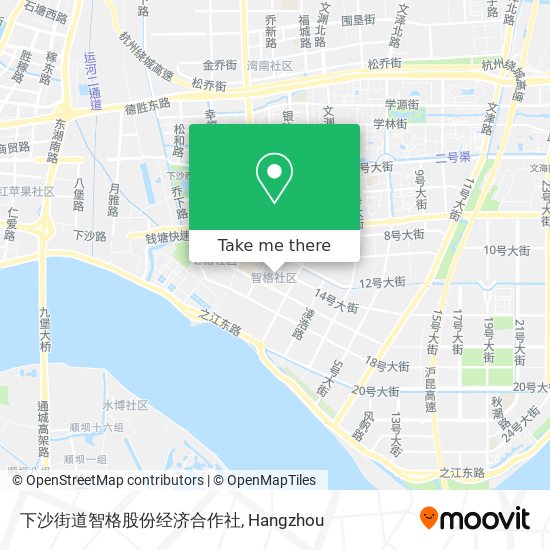 下沙街道智格股份经济合作社 map