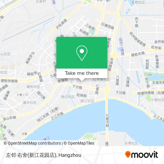 左邻·右舍(新江花园店) map