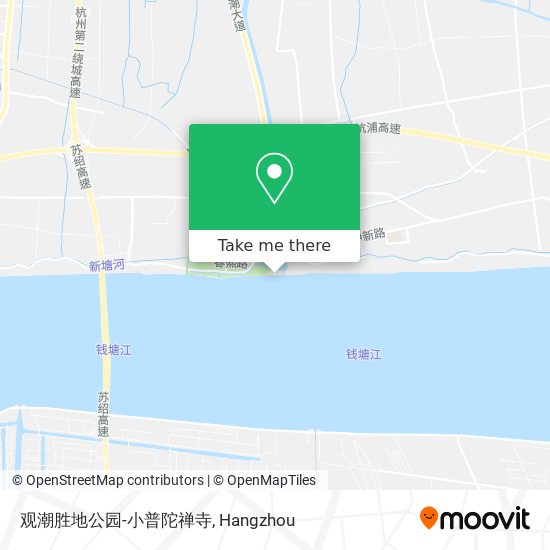 观潮胜地公园-小普陀禅寺 map