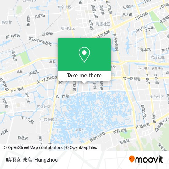 晴羽卤味店 map