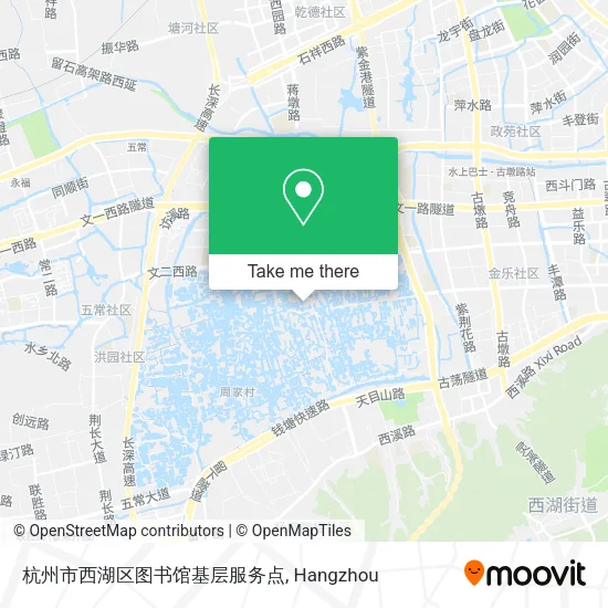 杭州市西湖区图书馆基层服务点 map