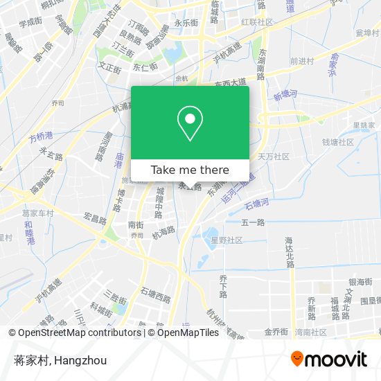 蒋家村 map