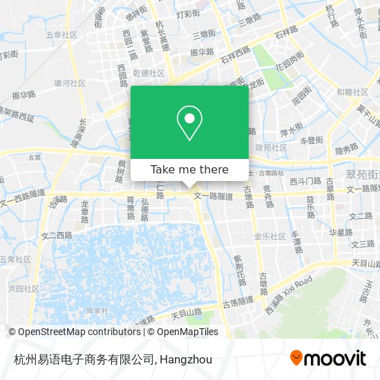 杭州易语电子商务有限公司 map