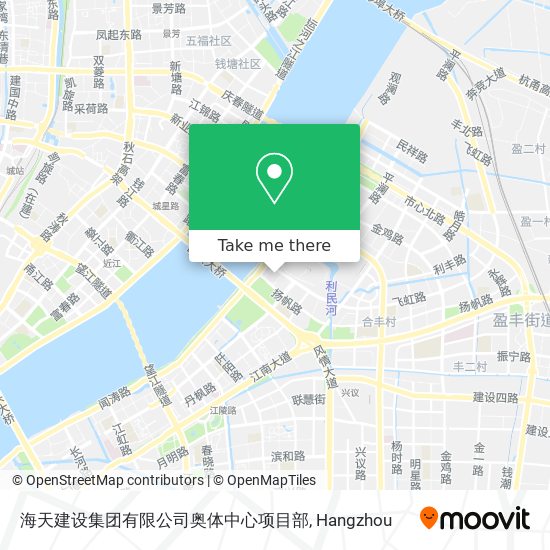 海天建设集团有限公司奥体中心项目部 map