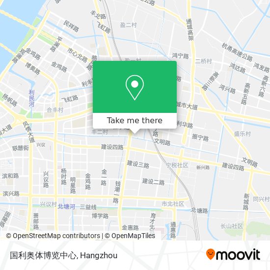 国利奥体博览中心 map