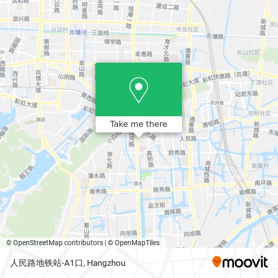 人民路地铁站-A1口 map