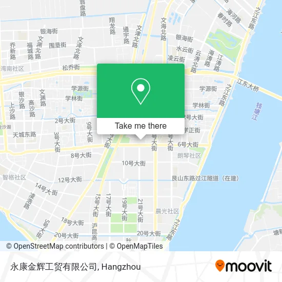 永康金辉工贸有限公司 map