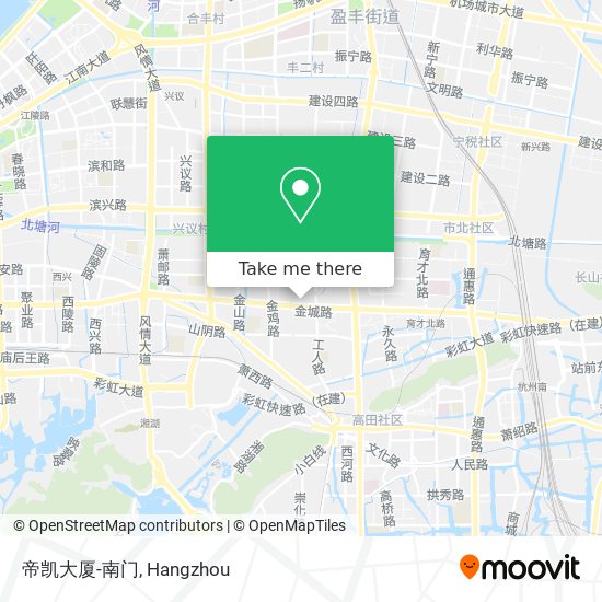 帝凯大厦-南门 map