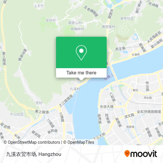 九溪农贸市场 map