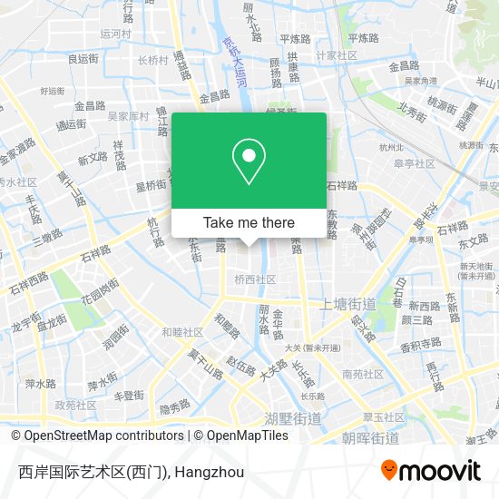 西岸国际艺术区(西门) map