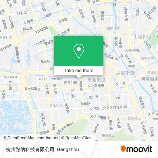 杭州微纳科技有限公司 map