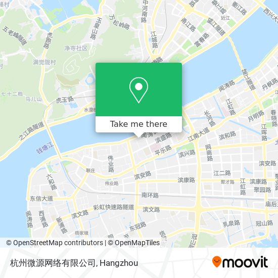 杭州微源网络有限公司 map