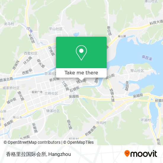 香格里拉国际会所 map