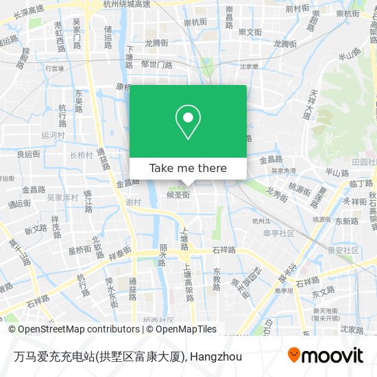 万马爱充充电站(拱墅区富康大厦) map