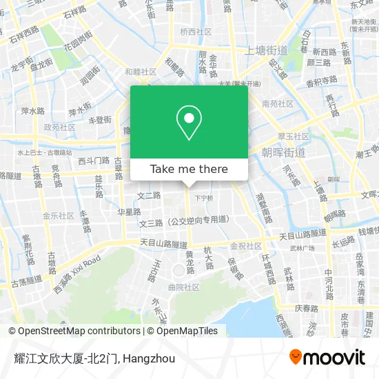 耀江文欣大厦-北2门 map