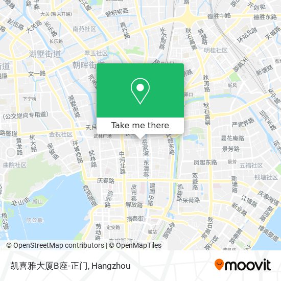 凯喜雅大厦B座-正门 map