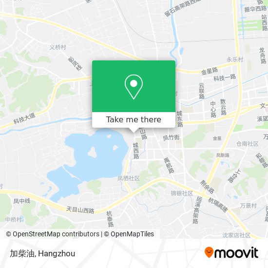 加柴油 map