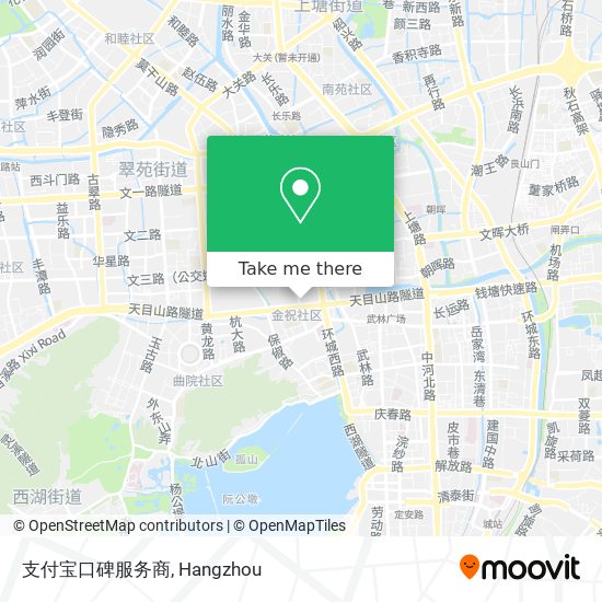 支付宝口碑服务商 map