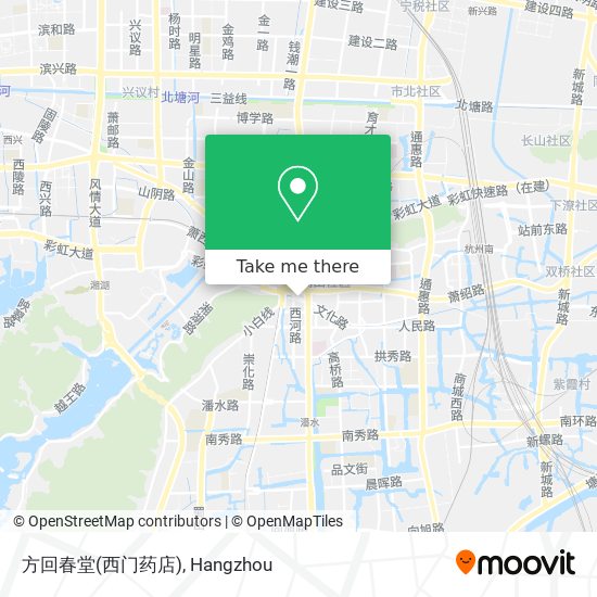 方回春堂(西门药店) map