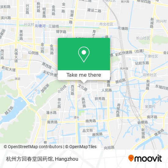 杭州方回春堂国药馆 map