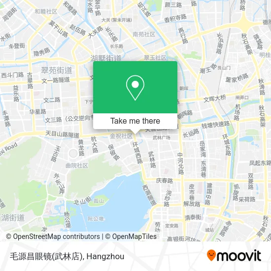 毛源昌眼镜(武林店) map