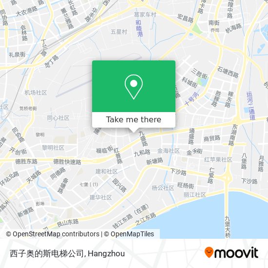 西子奥的斯电梯公司 map