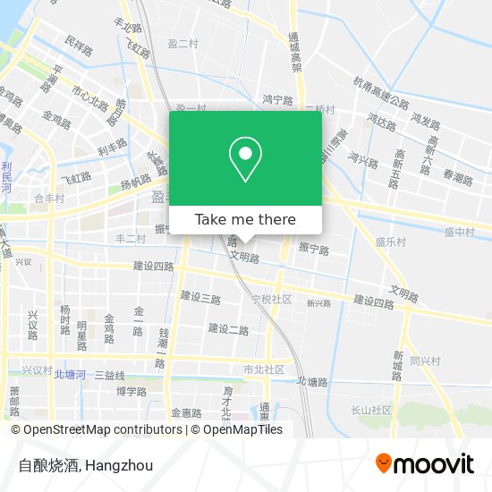 自酿烧酒 map