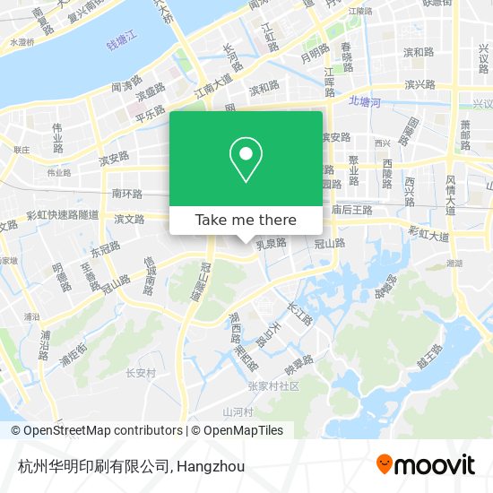 杭州华明印刷有限公司 map
