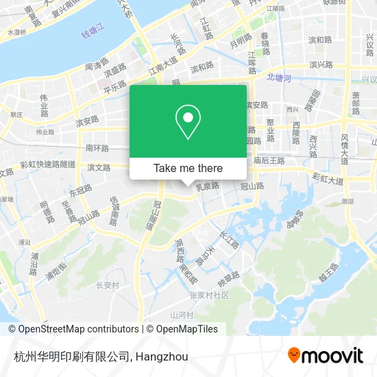 杭州华明印刷有限公司 map