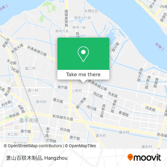 萧山百联木制品 map