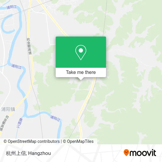 杭州上信 map