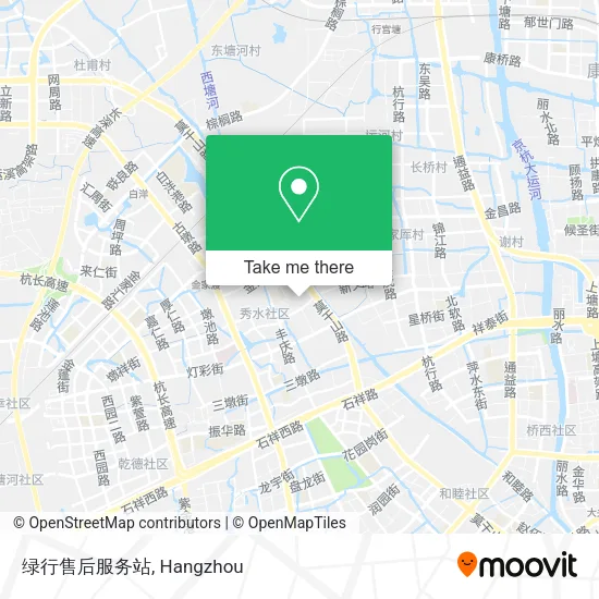 绿行售后服务站 map