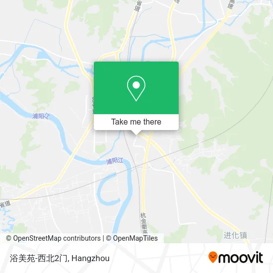 浴美苑-西北2门 map
