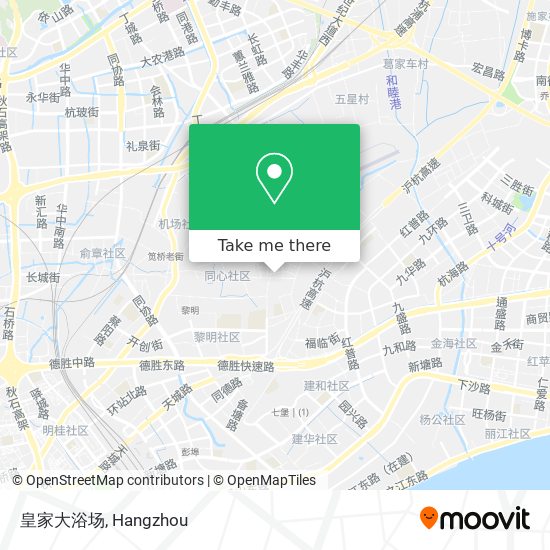 皇家大浴场 map