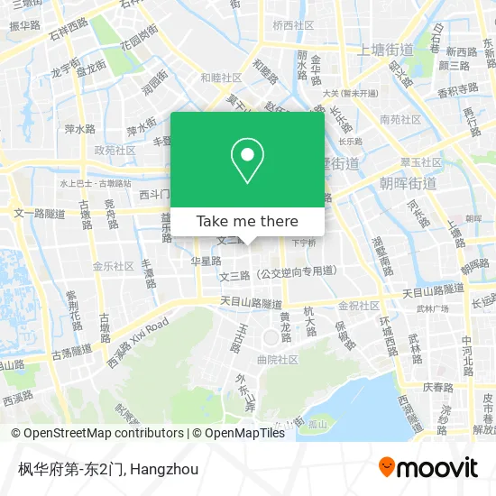 枫华府第-东2门 map