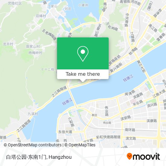 白塔公园-东南1门 map