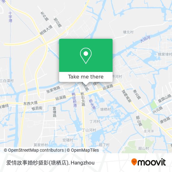 爱情故事婚纱摄影(塘栖店) map