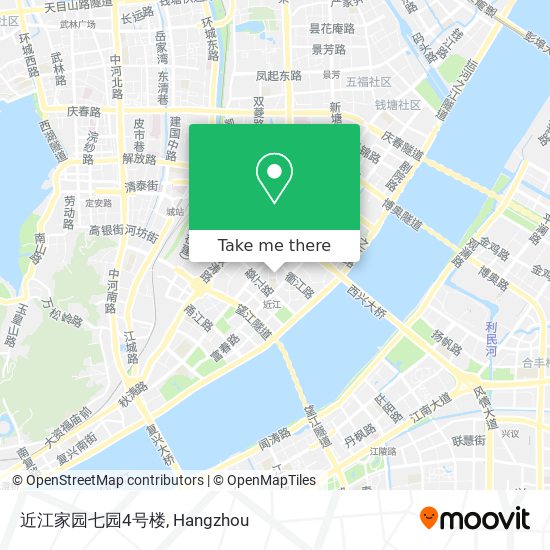 近江家园七园4号楼 map