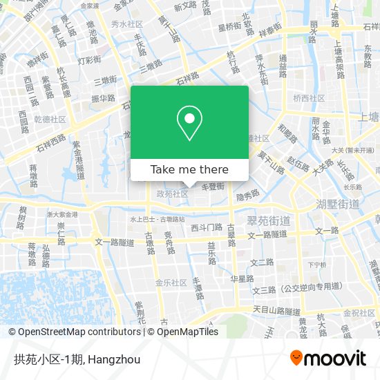 拱苑小区-1期 map