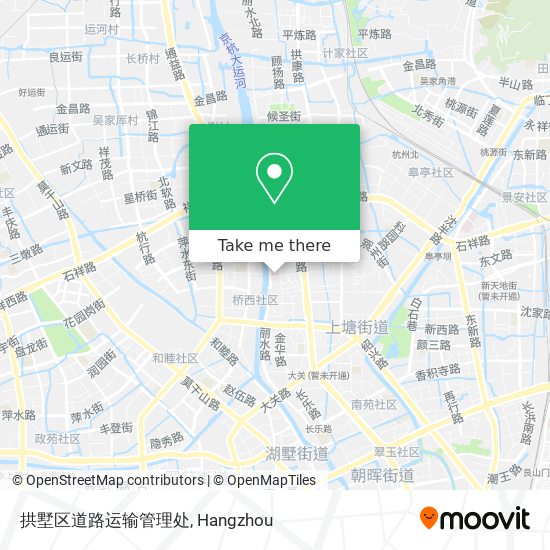 拱墅区道路运输管理处 map