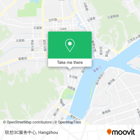 联想3C服务中心 map