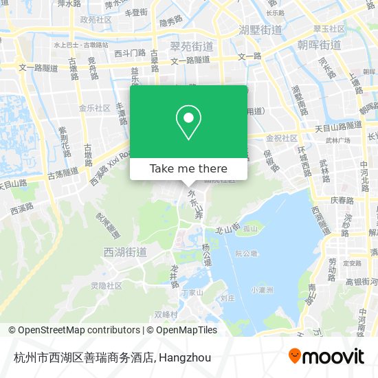 杭州市西湖区善瑞商务酒店 map