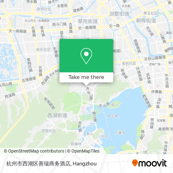 杭州市西湖区善瑞商务酒店 map
