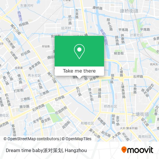 Dream time baby派对策划 map