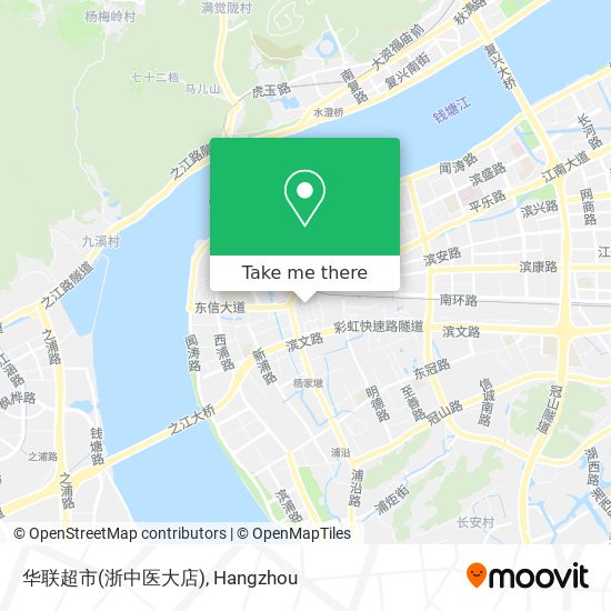 华联超市(浙中医大店) map